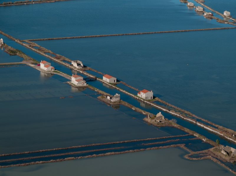 Pogled na Soline iz višine